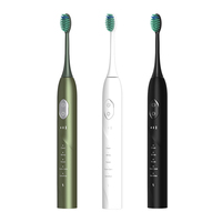 Brosse à dents électrique sonique D12, plusieurs modes de nettoyage, minuterie intelligente rechargeable, élimination efficace de la plaque dentaire, soin blanchissant des dents