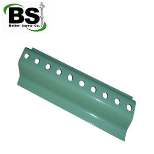 Poste de señalización en forma de U <span class=keywords><strong>para</strong></span> aeropuerto con orificios perforados y color opcional - Product Image 3