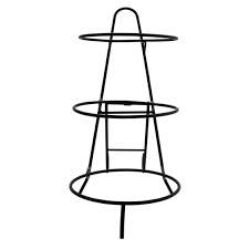 Unique Design Metal <b>Pizza</b> Stand Round <b>Shape</b> Black Tray For Tableware Hotel Restaurant Cafe Use - Product Image 3