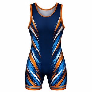 Custom <b>Wrestling</b> <b>Singlet</b> Uniforms for <b>Men</b> Youth Athletic Teams Competition Practice Performance Wear Wholesale - Product Image 5
