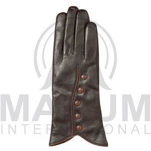 high quality leather dressing gloves custom made design for Winter Outdoor Daily Use For Cold Weather - Product Image 3