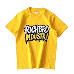 T-shirt d'entraînement pour hommes à séchage rapide et coupe ajustée à manches courtes Richbro Industry Factory Wholesale Worsted pour la musculation Fitness - Product Image 1