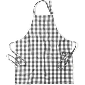 Tablier de barbecue en coton polyester imperméable pour femmes et hommes avec poches Utilisation de chef de cuisine professionnelle - Product Image 4