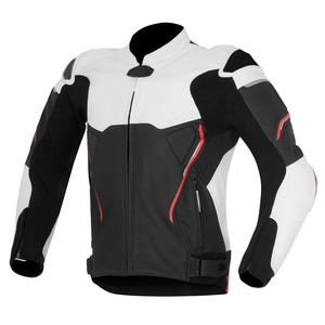Blouson de moto en cuir respirant coupe-vent à manches longues avec logo personnalisé, service OEM, unisexe, tailles 6XL XXL - Product Image 5
