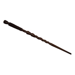 Varita de Diseño Personalizado con Concepto de Película, de Madera, Hecha a Mano, Ecológica, de Tamaño Pequeño, para Decoración de Halloween - Product Image 1