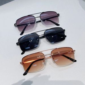 Square Oversized <b>Sunglasses</b> for Men and Women 2025 High-quality Metal Frame UV Resistant <b>Sunglasses</b> - Product Image 1