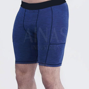 Quick Dry Breathable Lightweight Sports <b>Compression</b> <b>Shorts</b> for <b>Men</b> Elastic Waist Casual Four Way Stretch Fabric for Exercise - Product Image 2