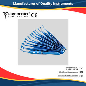 High Quality Meibomian Gland Expressor Forceps Eyelid, Blue Titanium Eye Massage Tweezers for Dry Eyes Steel Surgical Instrument - Product Image 5