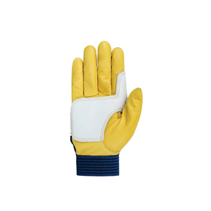 HOLY SIGNS INTERNATIONAL Leather Work <b>Gloves</b> Red White Elastic Wristband Straight Cuff Anti-Slip Anti-static Safety <b>Gloves</b> - Product Image 3