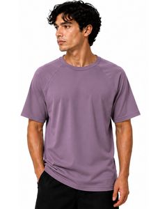 T-shirt homme en coton doux à manches courtes et col rond, style décontracté streetwear, personnalisable avec logo, coupe oversize, tendance, idéal pour l'été - Product Image 1