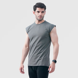 Débardeur stringer de sport personnalisé pour homme, coupe ample, style maillot de lutte, vêtement d'entraînement, t-shirt d'été pour la course, service OEM - Product Image 3