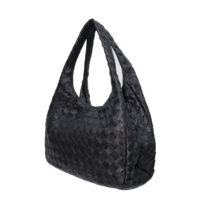Sac hobo en cuir véritable tissé de luxe, sac à main fait main, sac à bandoulière pour femmes, fabricant OEM ODM
