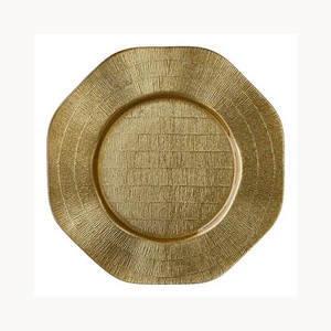 Assiette de Présentation Métallique Moderne, Design Personnalisé et Élégant, Nouvelle Collection, Décoration de Table pour Réception de Mariage - Product Image 3