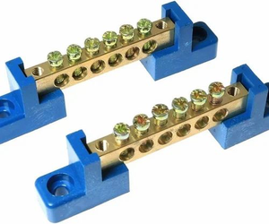 Conector de latón premium de alta conductividad para tableros de distribución, aparellajes eléctricos y paneles eléctricos - Product Image 1