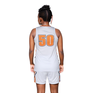 Uniformes de basket-ball personnalisés pour femmes, haute qualité, sublimation intégrale, ensemble de maillots et shorts de basket-ball pour femmes, respirant, séchage rapide - Product Image 3