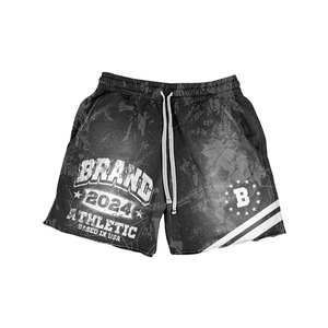 Survêtement léger pour homme en velours tissé 100% coton |   Vêtements de jogging pour l'entraînement d'automne |   Conception personnalisée imprimée à l'écran sur soie OEM - Product Image 3