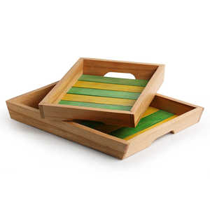 Bandeja de madera personalizada a medida de Heritage, diseño personalizado de tamaño y forma para celebraciones especiales, cenas y regalos de lujo - Product Image 1