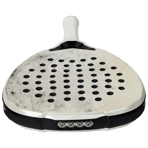 Custom Logo Diamond Shape Paddle Tennis Racket EVA Foam Core Material Carbon <b>Frame</b> Visible Hybrid/Teardrop Pearl Print 355g 365g - Product Image 6