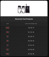 Protège-pieds de Taekwondo Puregeneral PG 2.0 pour système de notation semi-professionnel (PSS) adapté aux normes WT