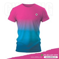 T-shirt de cyclisme pour homme, écologique, antibactérien, coupe-vent, imprimé, séchage rapide, qualité supérieure, tissu Spandex/Polyester, demi-manches