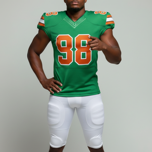 Uniforme de football américain 7V7 de haute qualité, design unique, best-seller, professionnel, séchage rapide, personnalisable OEM/ODM, unisexe - Product Image 3