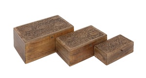 Vintage Style Simple Storage <b>Box</b> Suitable For Clothing Accessories Family <b>Memories</b> And Treasured Keepsakes From India - Product Image 4