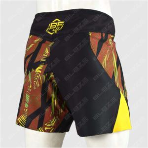 Shorts de MMA/BJJ pour hommes, légers, écologiques, confortables, sans Gi, entraînement, taille élastique, service OEM personnalisé Blaze Fight - Product Image 2