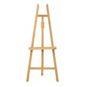 Wooden <b>Easel</b> <b>Stand</b> Floor Mount Indoor Durable Rustic Design Living Room Furniture Decor Rectangle Shape - Product Image 1