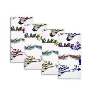 Serviettes de cuisine imprimées avec un magnifique motif de Noël, 100% OEM, de qualité supérieure, neuves, en provenance d'Inde, à prix abordable. - Product Image 6