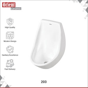 Urinoir mural en céramique de qualité supérieure, résistant aux taches, hygiénique, de couleur blanche, pour la vente en gros - Product Image 2