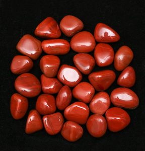 Piedras de Jaspe Rojo Natural Pulimentadas de 18-25 mm, Gemas para Joyería, Manualidades, Decoración del Hogar, Venta al por Mayor - Product Image 4