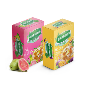 Hot Sales Iced Tea Mix <b>Instant</b> Health Tea Duplex Paper Boxes <b>Powder</b> Packaging <b>Instant</b> Fruit <b>Powder</b> <b>Drink</b> - Product Image 2
