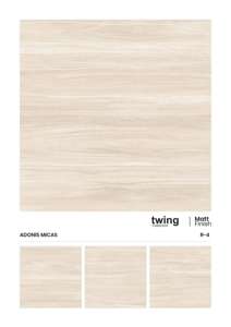 Carrelage en porcelaine finition mate 60x60cm, conçu pour offrir une texture de surface douce, un équilibre de tons naturels et un intérieur stable. - Product Image 3