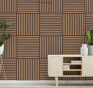 Panel de Pared 3D de PVC Moderno y de Lujo, Impermeable, Encastrable, para Techo Interior, para Hoteles, Dormitorios, Villas, Insonorizante, Decoración de Muebles de MDF - Product Image 4