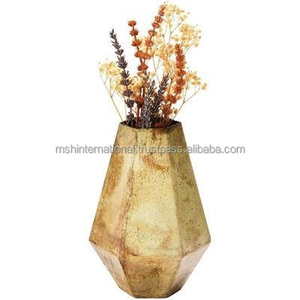 Decoración de lujo para interiores, barra dorada, decoración del hogar, mesa, suelo, patrón decorativo, florero de Metal, Panter - Product Image 3