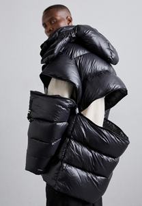 Vêtements de rue décontractés personnalisés de haute qualité, confortables, respirants, écologiques, coupe-vent, manches amovibles, 100% épais pour hommes - Product Image 4