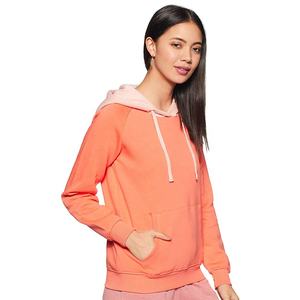 Vente en gros de pull sweat à capuche pour femme avec poche kangourou en coton uni pull à capuche unisexe de grande taille pour femme - Product Image 3