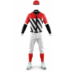 Breathable <b>Athletic</b> Baseball Uniform Set for Outdoor Training - Product Image 1