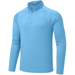Sweat-shirt classique à col zippé 1/4, haute qualité, 350 GSM, tissu personnalisé, logo OEM ODM, directement de l'usine, faible MOQ, fournisseur en gros, doux pour la peau - Product Image 1