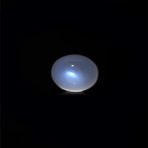 Natural Blue Moonstone Loose Gemstone 6.3 Carat Brilliant Cut Certified Wholesale 4mm - Product Image 1