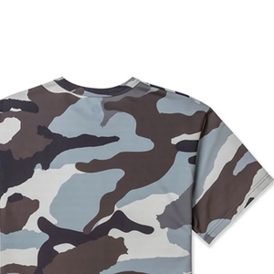 Camiseta de Manga Corta con Estampado de Camuflaje para Hombre, Corte Holgado, Cuello Redondo, Ropa Casual, Tejido Transpirable y Cómodo - Product Image 3