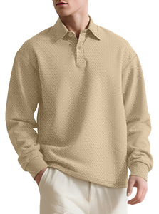 China Bangladesh Factory Price OEM Customized Logo Embroidery Knitted Casual Solid Color Men for <b>Shirt</b> - Product Image 3