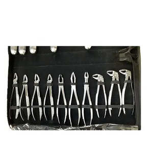 Kit d'instruments chirurgicaux manuels pour laboratoire dentaire en acier inoxydable, comprenant des explorateurs, des détartreurs, des élévateurs radiculaires et un miroir buccal, par Dentavex - Product Image 4