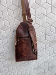Bolso de Hombro de Cuero Vacuno Genuino, Nuevo Modelo 2026, Bolso de Viaje Elegante y Fácil de Llevar, Cinturón Portamonedas, Bolsos Multiusos - Product Image 4