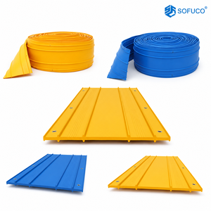 ST Economy Series Sofuco PVC Waterstop <b>Bar</b> <b>V</b>-Shape Blue/Yellow for Construction Joints Durable Flexible Material 1 Year Warranty - Product Image 4