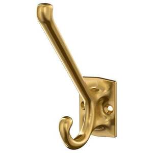 High Quality Full Metal Brass Wall Mounted <b>Black</b> Single Coat Robe <b>Hooks</b> AZORA INDUSTRIES M-347 Multifunction - Product Image 5