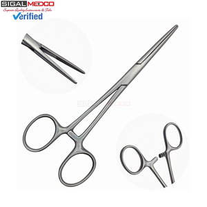 Pinzas Hemostáticas Kelly de 5.5 Pulgadas, Rectas, de Acero Inoxidable, con Mecanismo de Bloqueo y Trinquete, para Cirugía - Product Image 6