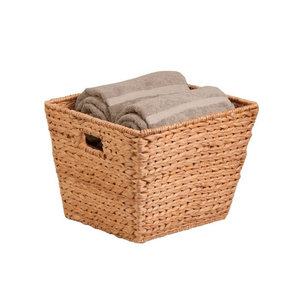 ตะกร้าสานจากหญ้าทะเลทำมือพร้อมถังเก็บน้ำและผักตบชวาตะกร้าสานสำหรับซักผ้า - Product Image 4