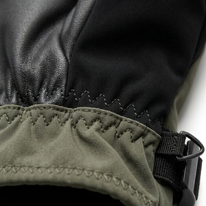 Gants de ski à doigts entiers Softshell thermiques isolés unisexes pour le ski alpin et les activités hivernales en extérieur - Product Image 5
