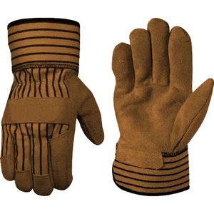 Gants de sécurité en cuir de vachette de qualité supérieure, doux, confortables, résistants, pour le travail, le jardinage et la protection des travailleurs - Product Image 3